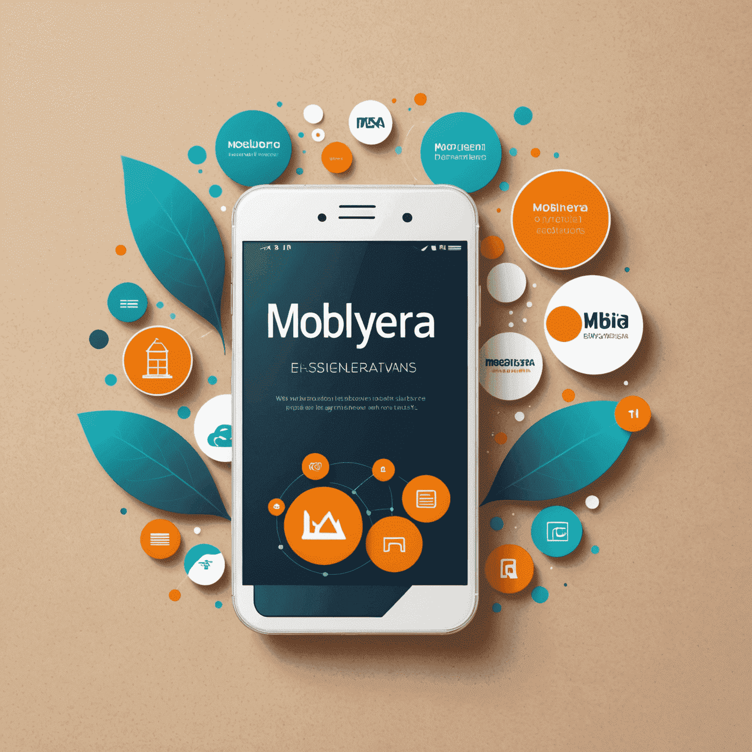 شعار mobiuyera - حلول الاتصالات المتنقلة